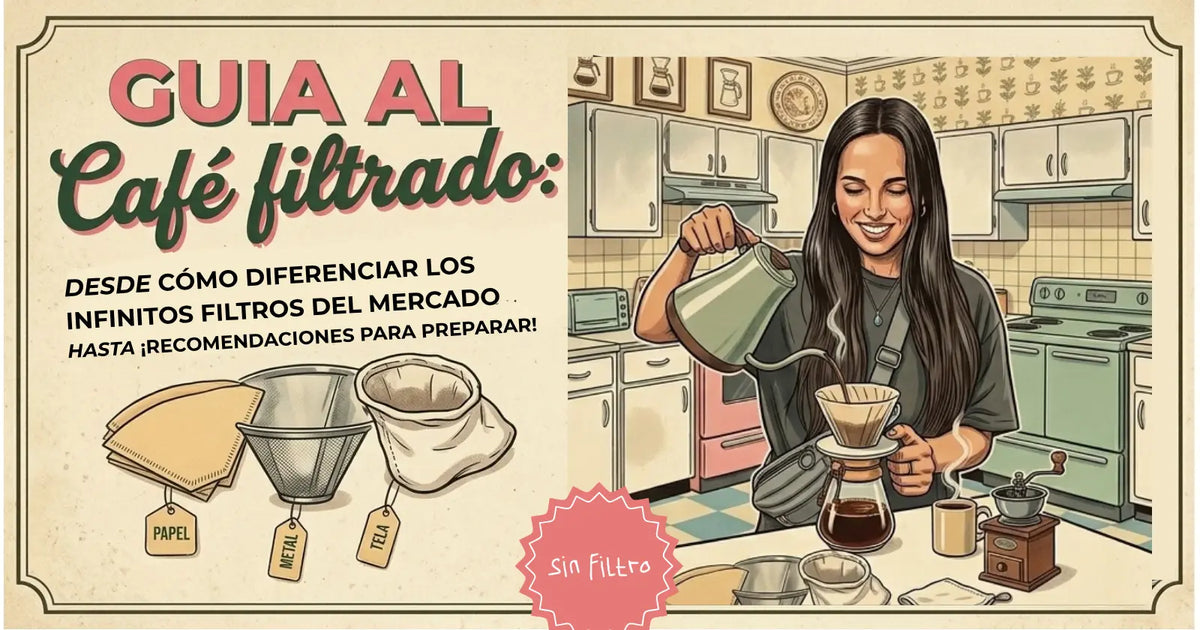 Guía al café filtrado: desde cómo diferenciar los tipos de filtro hasta cómo empezar