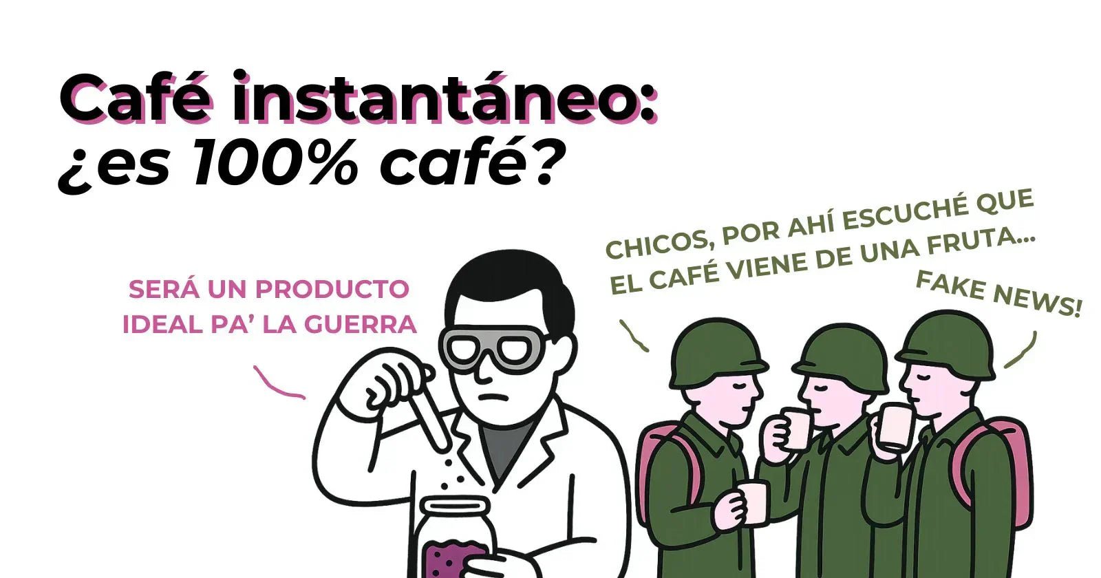 El café instantáneo: ¿es café?