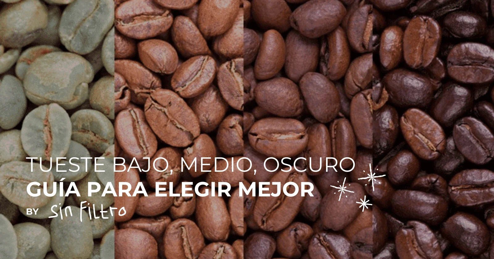Tipos de tueste de café: claro, medio u oscuro y cómo elegir mejor - Café Sin Filtro