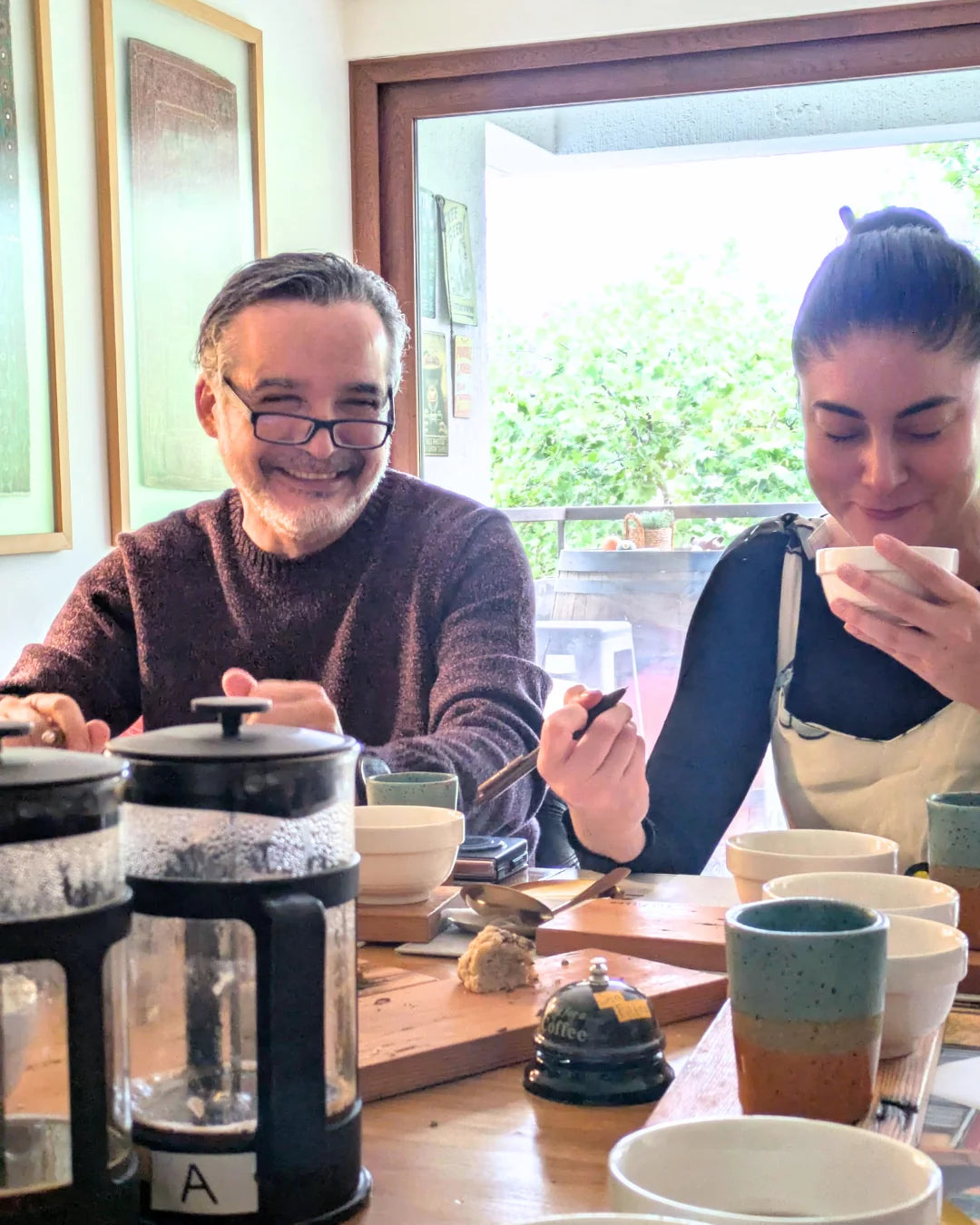 Cata de café en Santiago: taller práctico y cata a ciegas