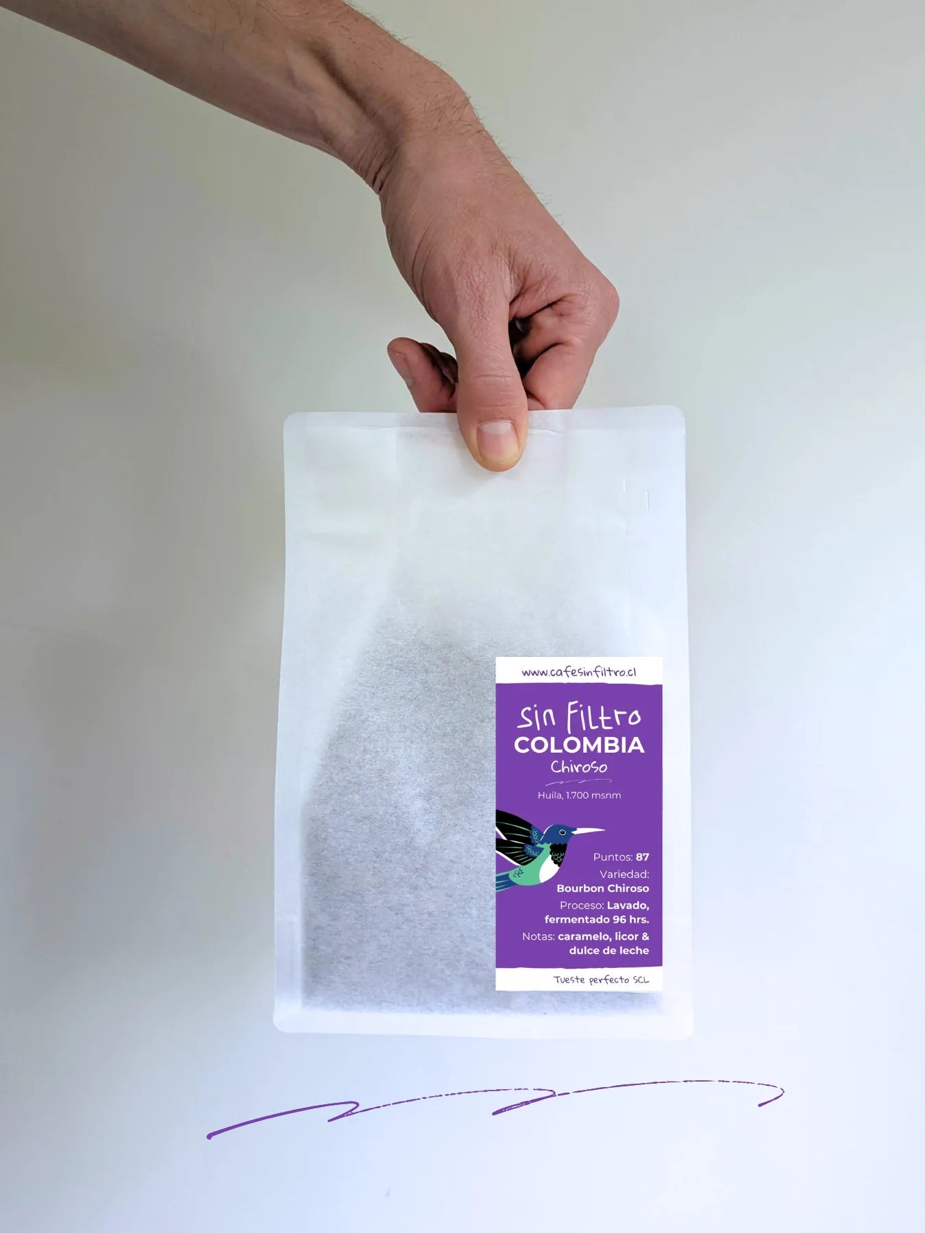 Colombia | Bourbon Chiroso - Café Sin Filtro