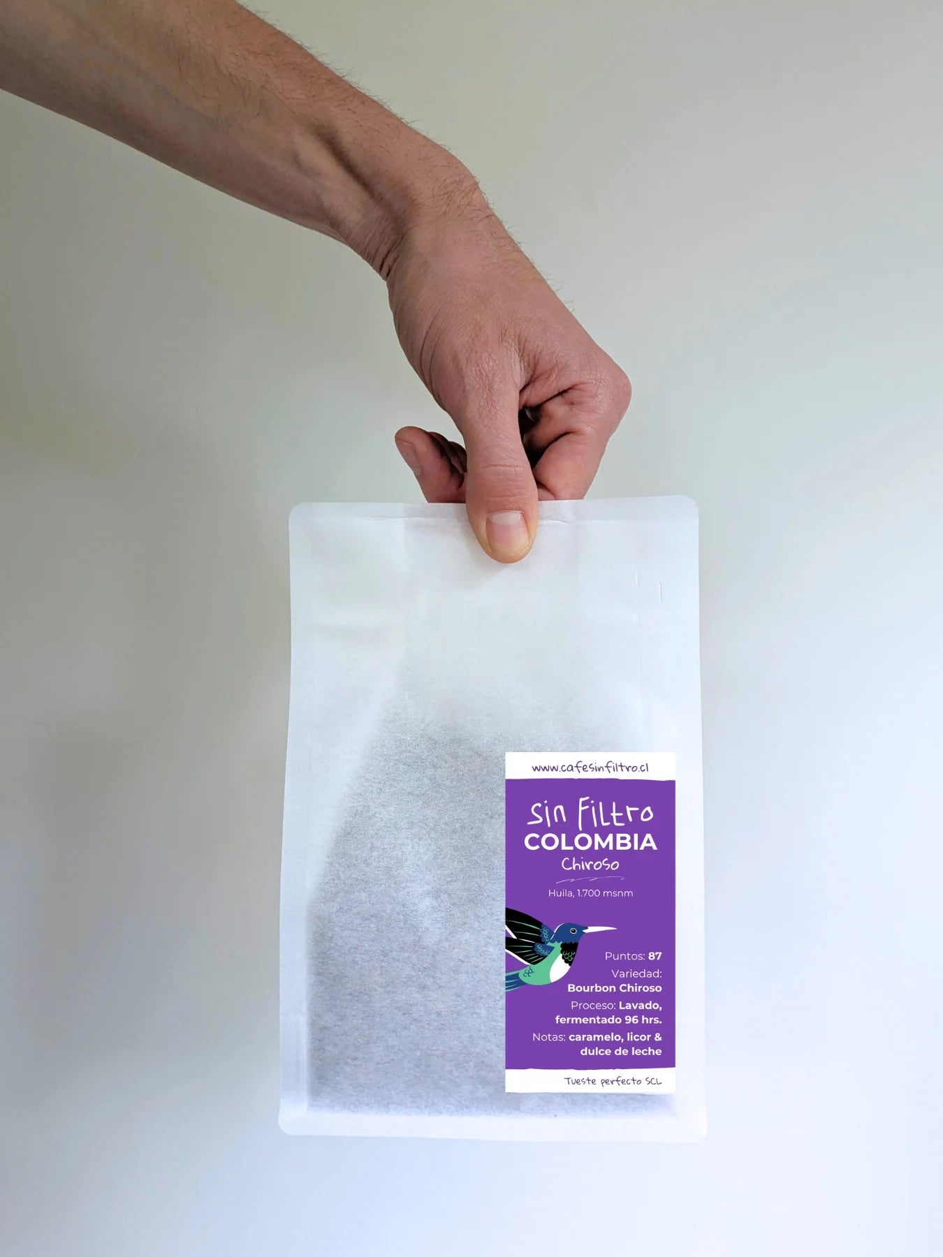 Colombia | Bourbon Chiroso - Café Sin Filtro