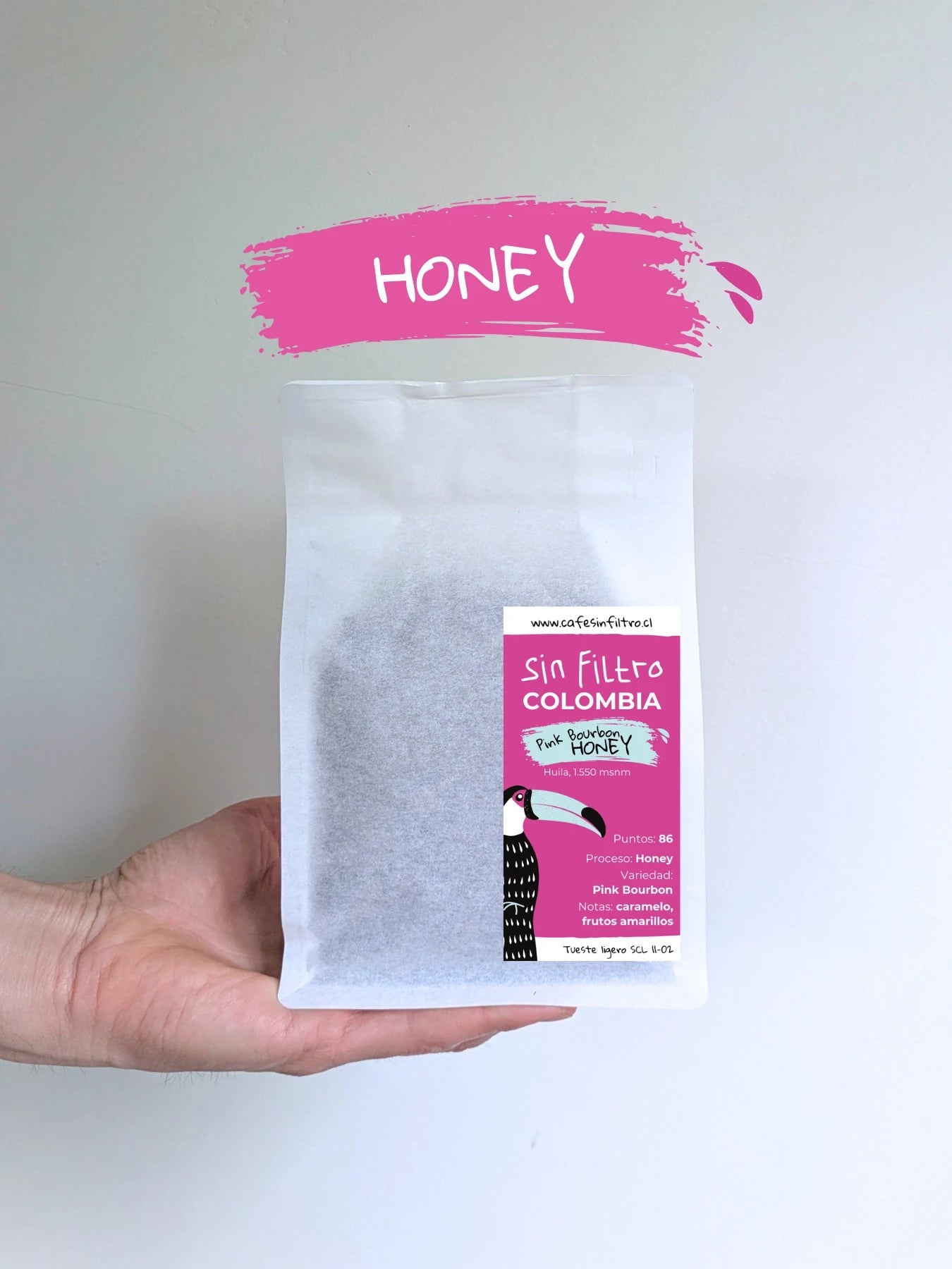 Colombia | Pink Bourbon Honey - Café Sin Filtro
