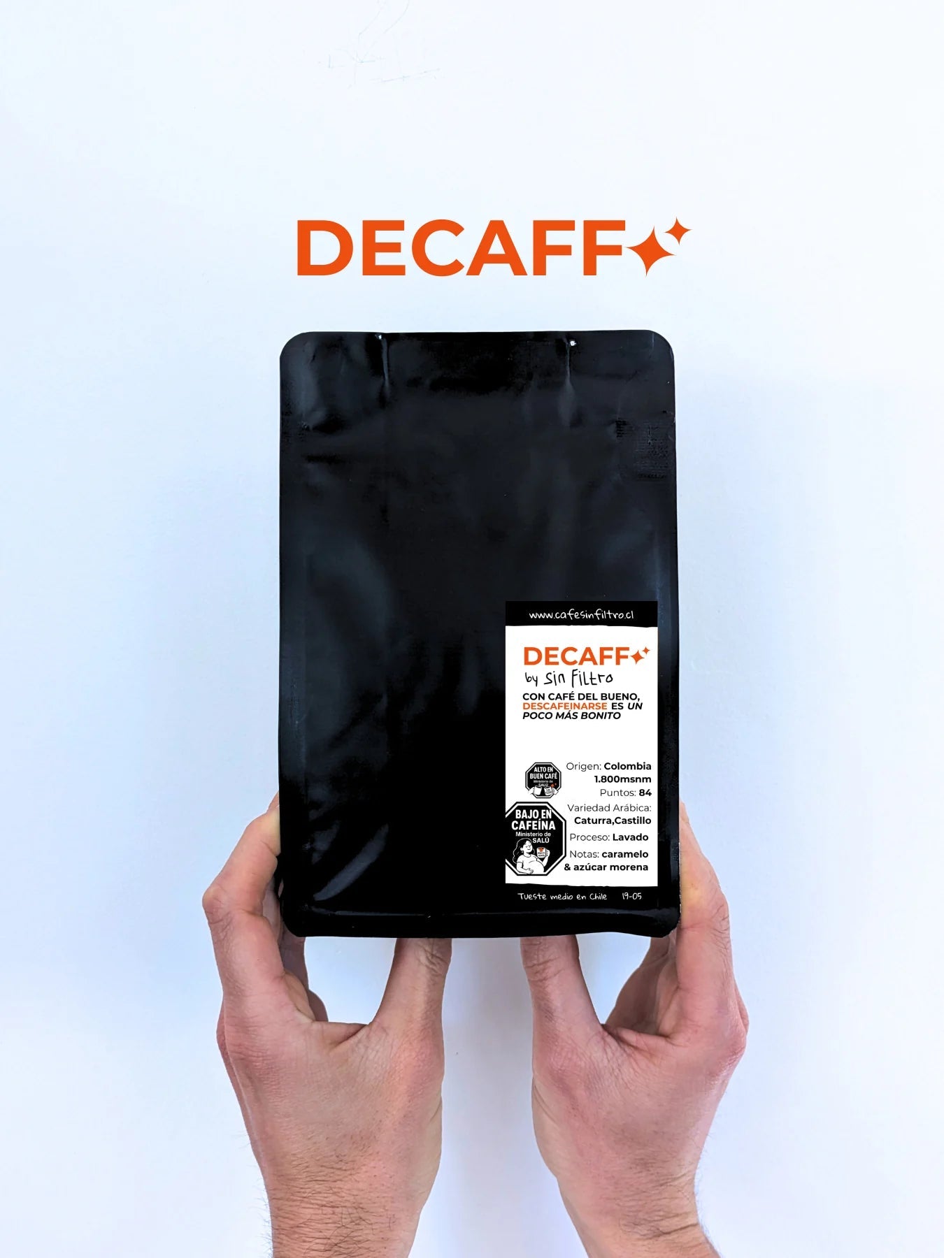 DECAFF | Café Descafeinado de Especialidad Tostado en Chile - Café Sin Filtro