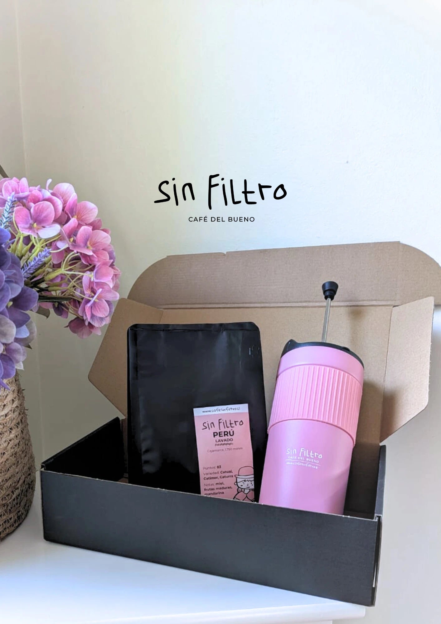 Kit Cafetero Completo — Café + Cafetera + Regalo sorpresa - Café Sin Filtro
