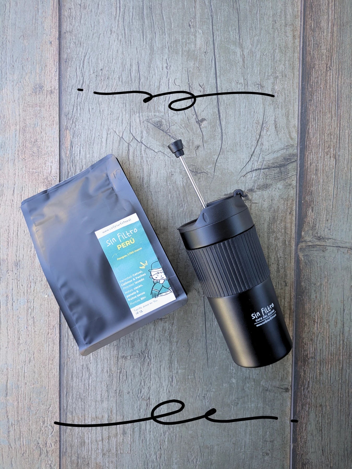 Kit Cafetero Completo — Café + Cafetera + Regalo sorpresa - Café Sin Filtro