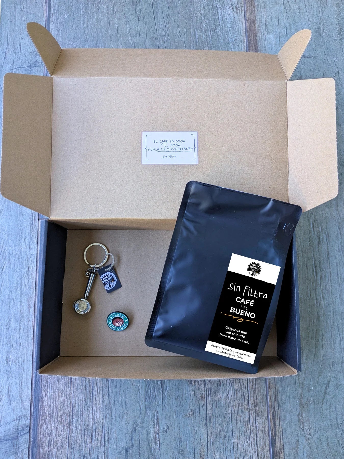 Kit regalo café de especialidad — listo para regalar - Café Sin Filtro