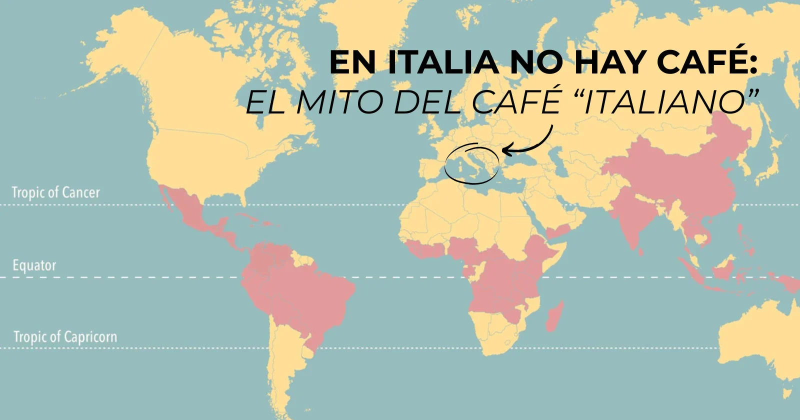EL MITO DEL CAFÉ ITALIANO