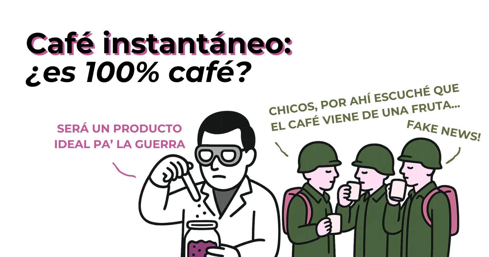 El café instantáneo: ¿es café? Verdades que quizás no sabías sobre esta bebida