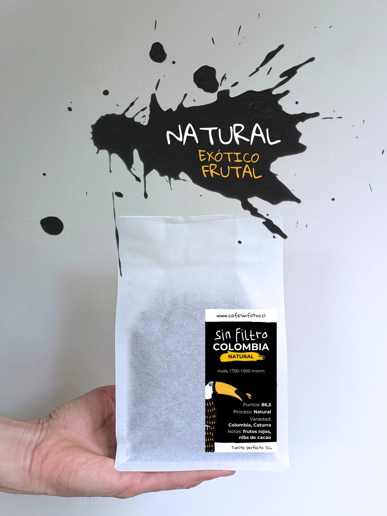 Café de especialidad Colombia Natural | Exótico, Frutal - Café Sin Filtro