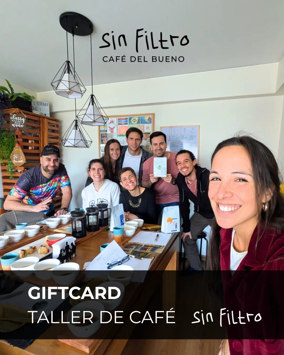 Gift Card · Taller de Café (Fecha Abierta) - Café Sin Filtro