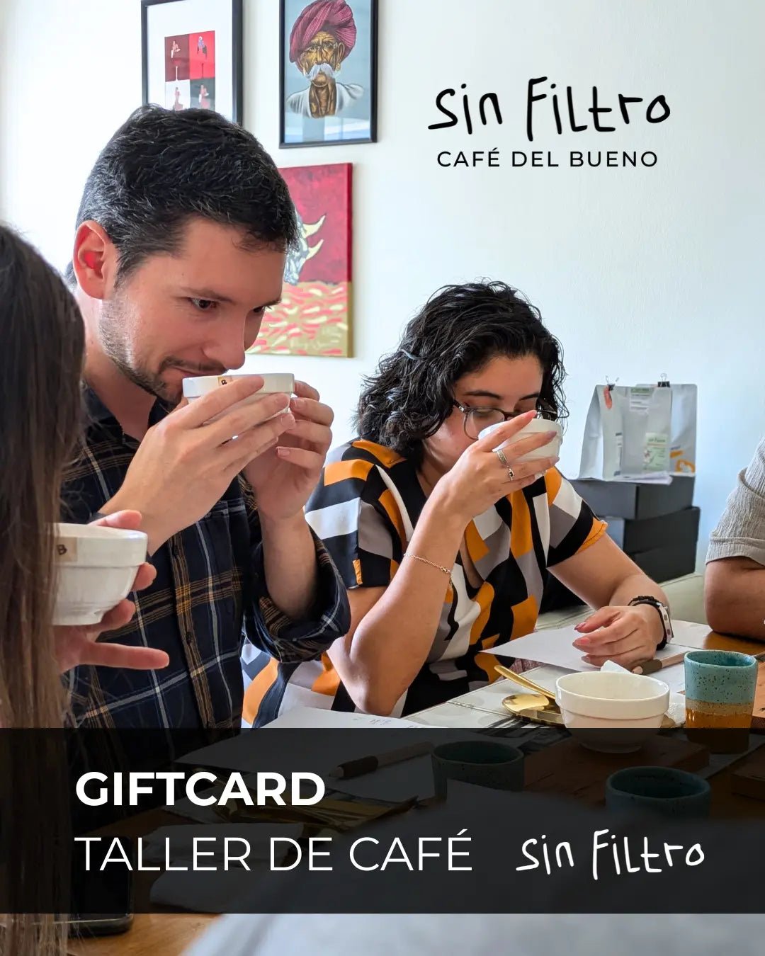 Gift Card · Taller de Café (Fecha Abierta) - Café Sin Filtro