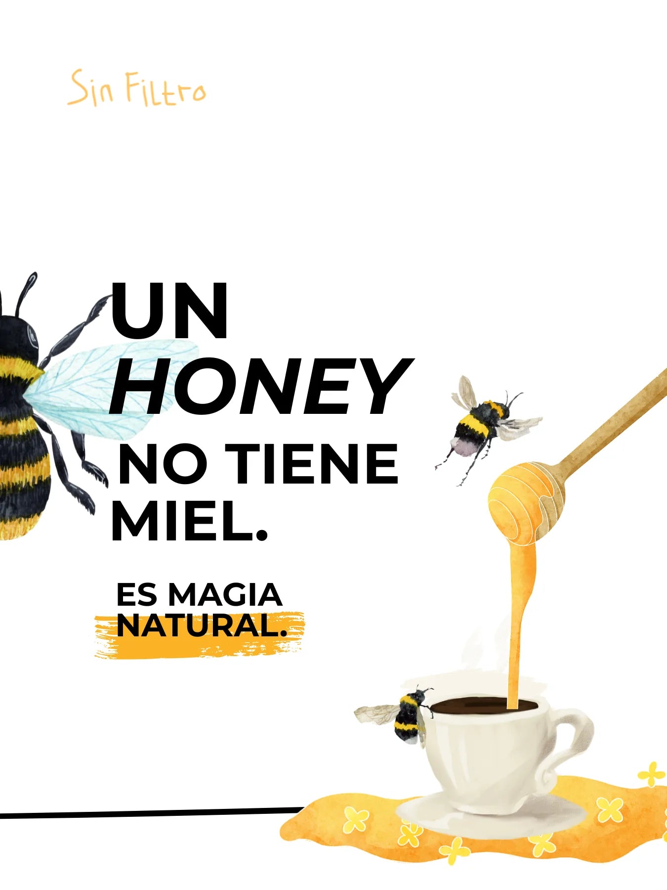 Un café honey no lleva miel: el dulzor viene del fruto del café