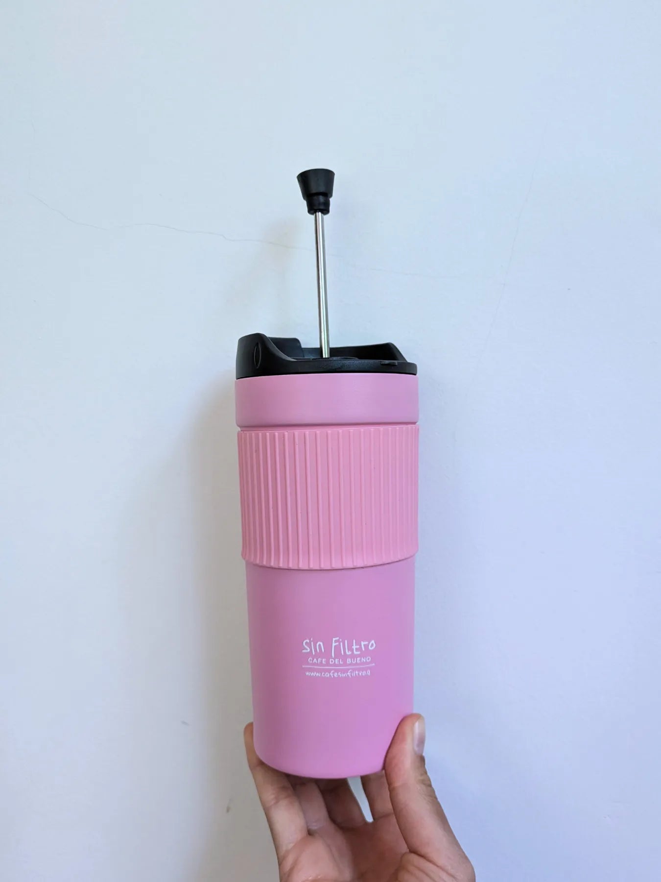 Prensa francesa nómade · Cafetera portátil 2 en 1 - Café Sin Filtro